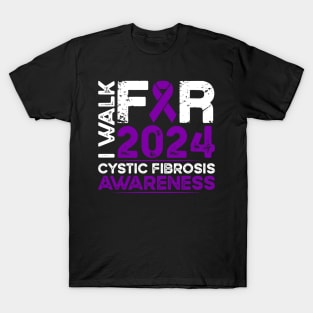 Cystic Fibrosis Awareness Walk 2024 T-Shirt